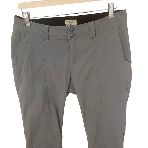 ROYAL ROBBINS Stretch Hiking Pants Water Resistant Gray - Picture 13 of 16